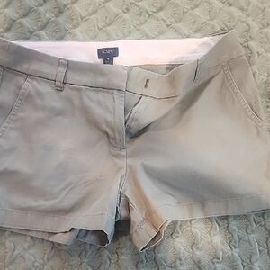 J. Crew Gray Shorts Classic Cotton Blend Size 6